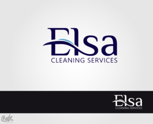 Elsa Cleaning Services | Logo Design by Rafs