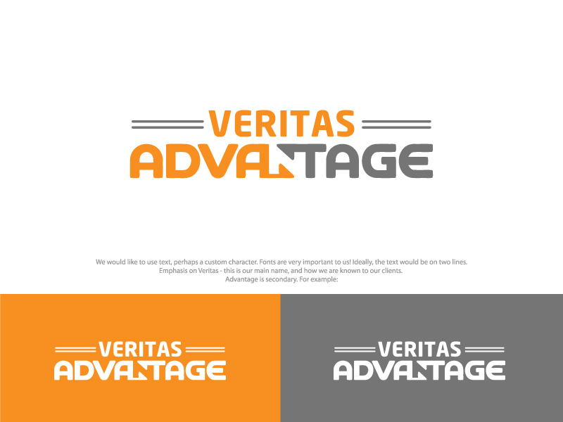 Logo Design by sarahlakhani258 for Veritas Advantage | Design #10121812