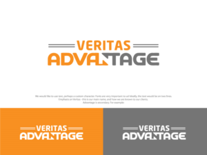 Logo Design by sarahlakhani258 for Veritas Advantage | Design: #10121812