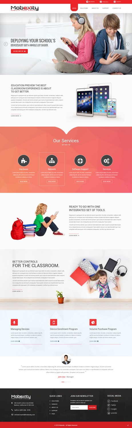 Wordpress Design by pb for this project | Design #10225297