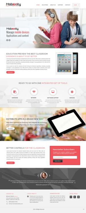 Wordpress Design by pb for this project | Design: #10271769