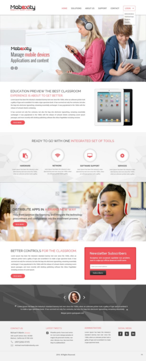 Wordpress Design by pb for this project | Design: #10271771
