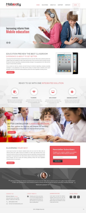 Wordpress Design by pb for this project | Design: #10293153
