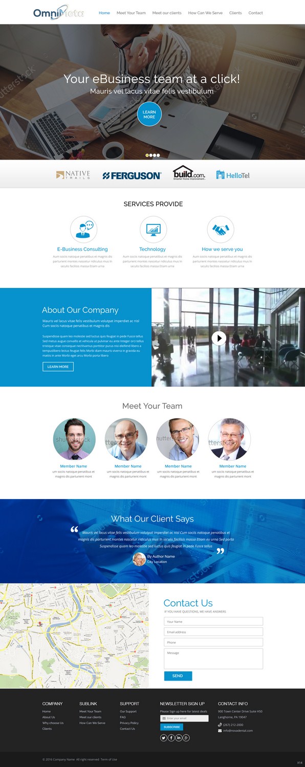 Diseño Web por pb para Omni Meta, Inc | Diseño #10144099