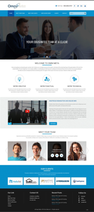 Diseño Web por pb para Omni Meta, Inc | Diseño: #10144116