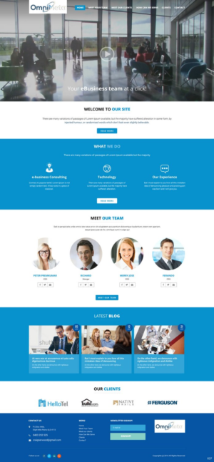Diseño Web por pb para Omni Meta, Inc | Diseño: #10144119