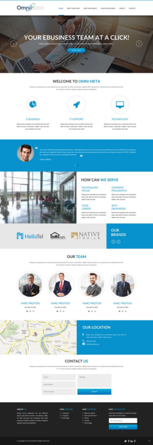 Diseño Web por pb para Omni Meta, Inc | Diseño: #10144135