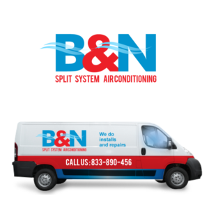 Logo Design by designgreen for B&N Split System Air Conditioning | Design: #10141830