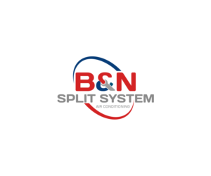 Logo Design by DesDesign for B&N Split System Air Conditioning | Design: #10253893