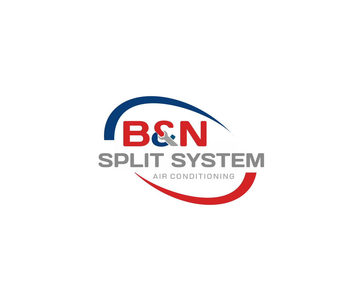 Logo Design by DesDesign for B&N Split System Air Conditioning | Design #10255244