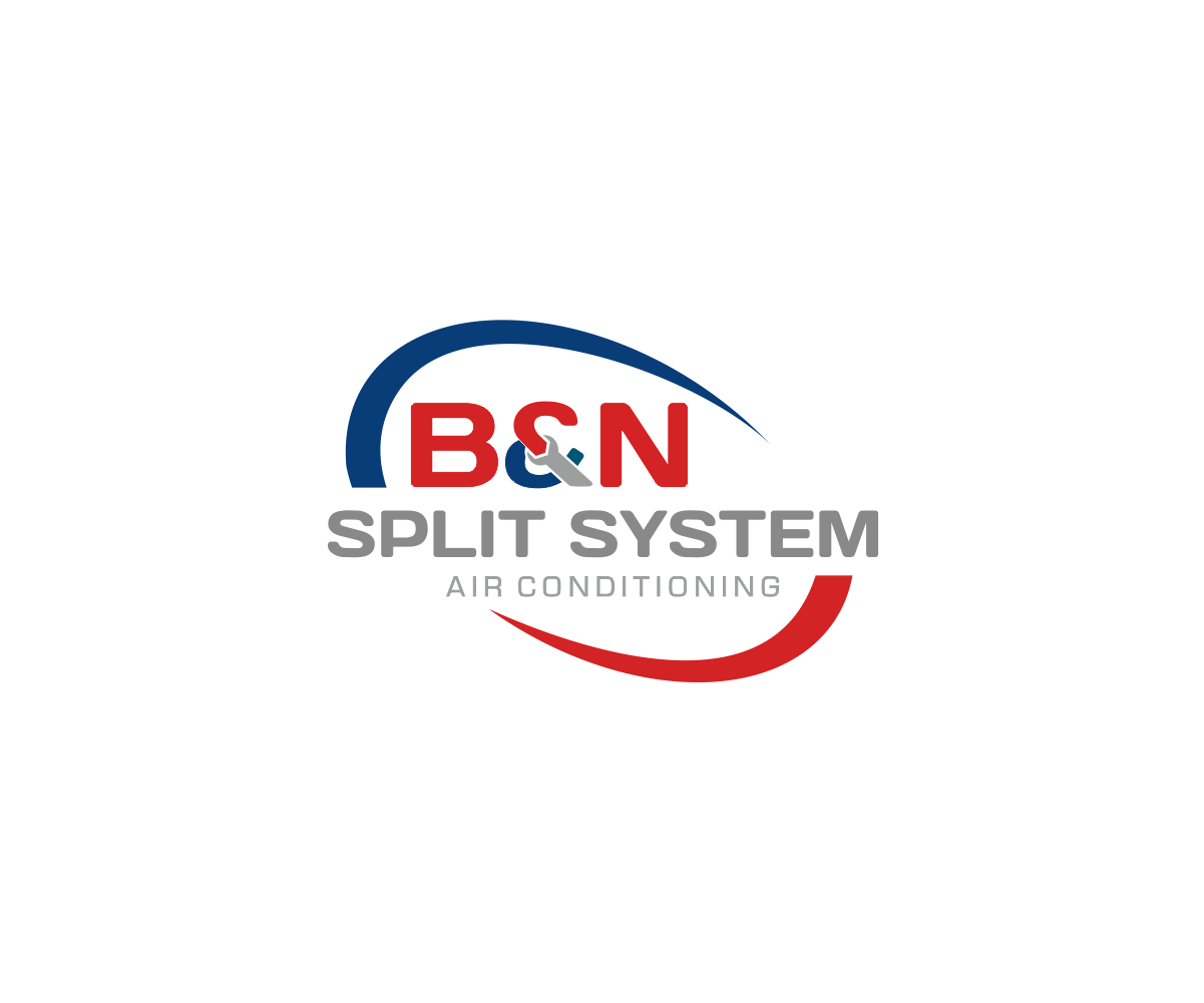 Logo Design by DesDesign for B&N Split System Air Conditioning | Design #10255301