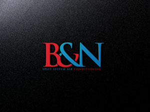 Logo Design by designstudio007 for B&N Split System Air Conditioning | Design: #10217874