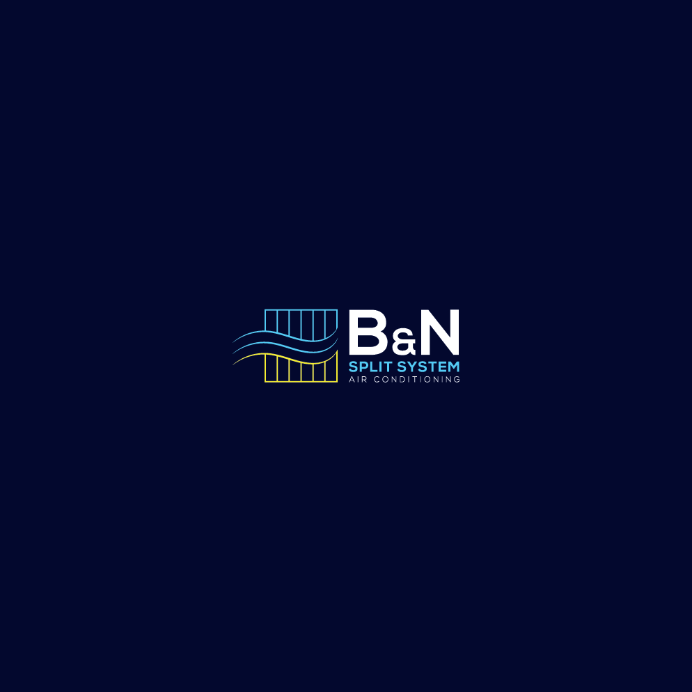 Logo Design by ArtLok for B&N Split System Air Conditioning | Design #10141822