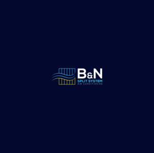 Logo Design by ArtLok for B&N Split System Air Conditioning | Design: #10141822