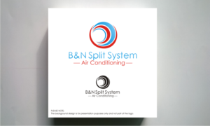 Logo Design by R!CKY for B&N Split System Air Conditioning | Design: #10417563