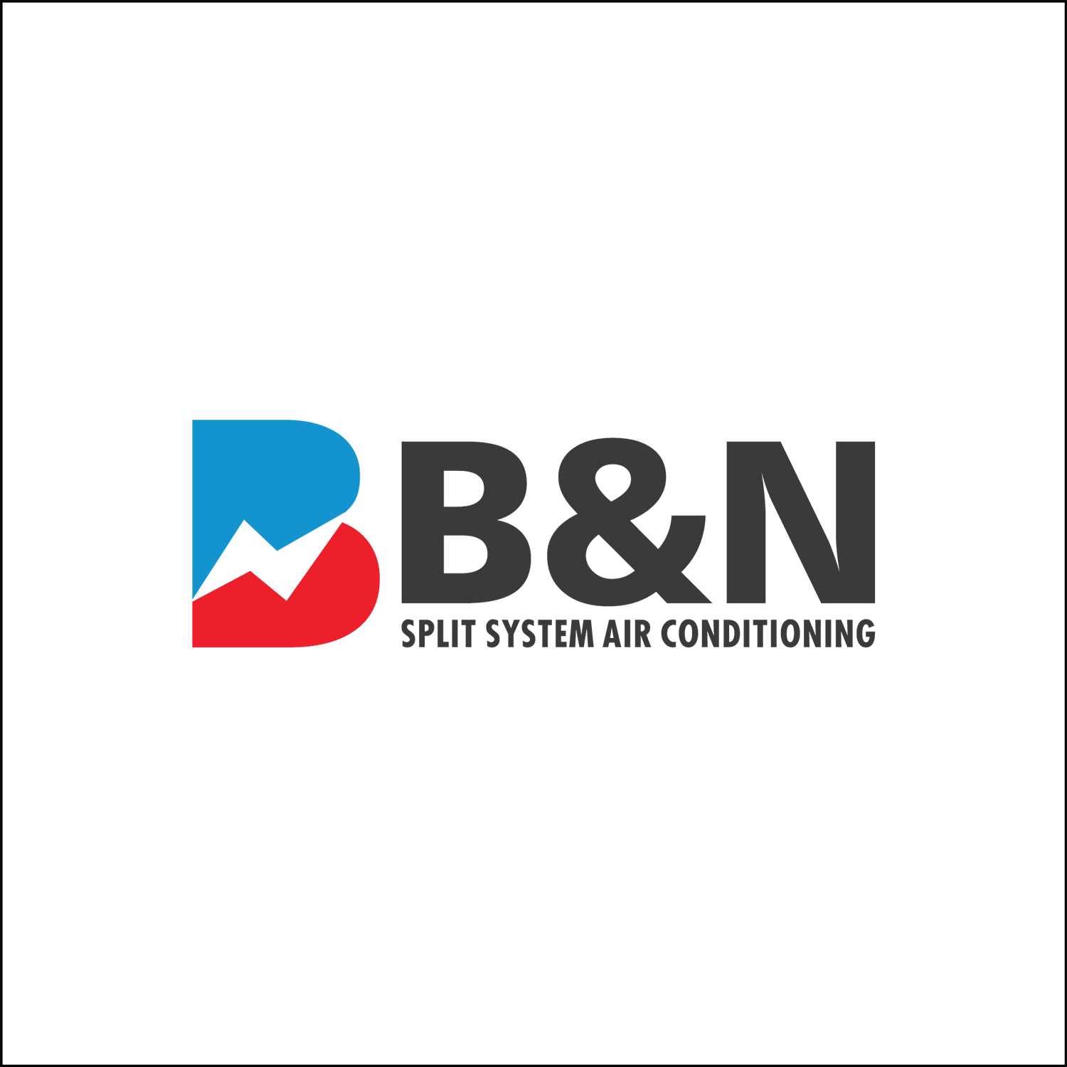 Logo Design by iqbalkabir for B&N Split System Air Conditioning | Design #10182791