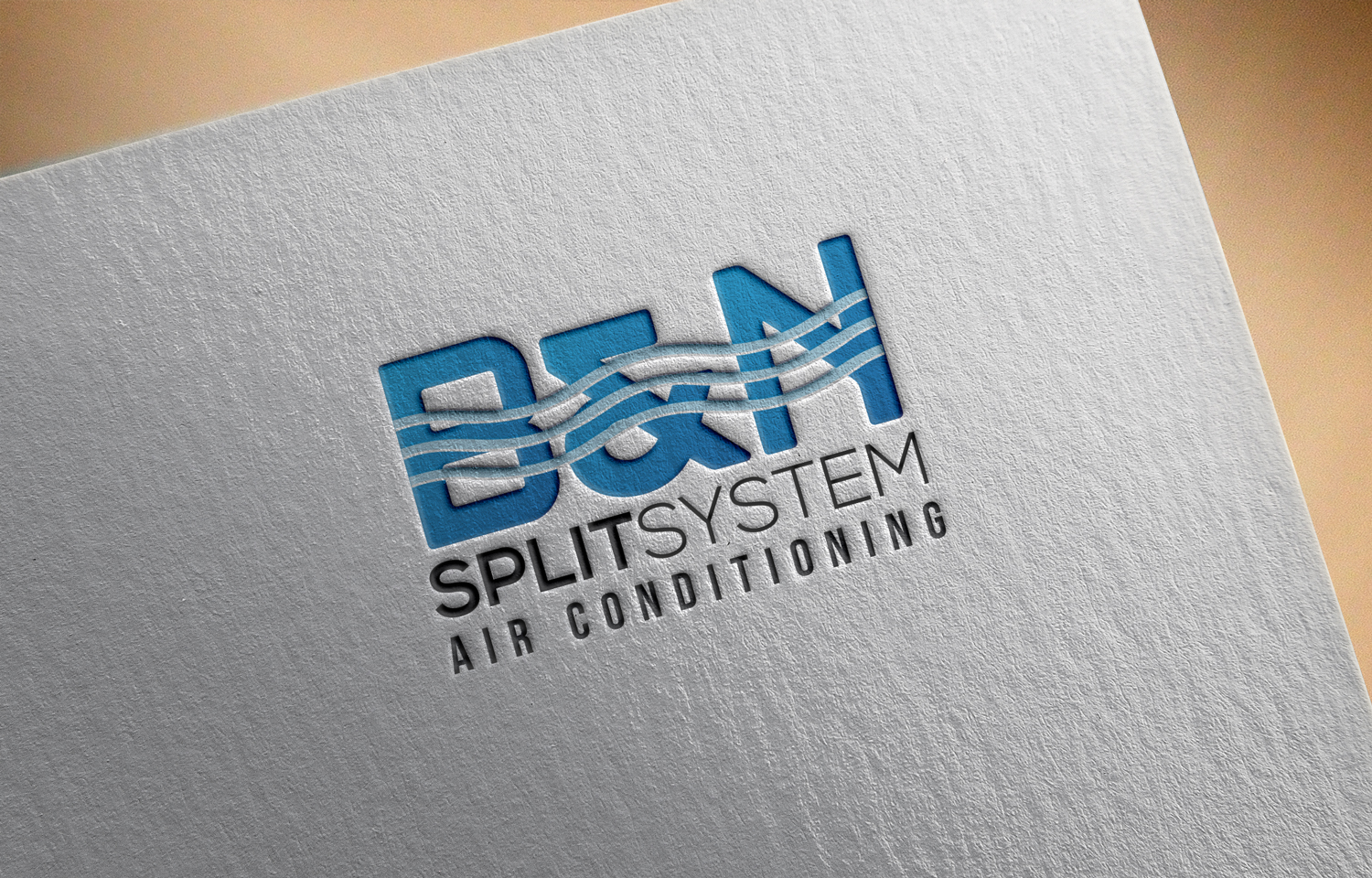 Logo Design by kmatt for B&N Split System Air Conditioning | Design: #10357944