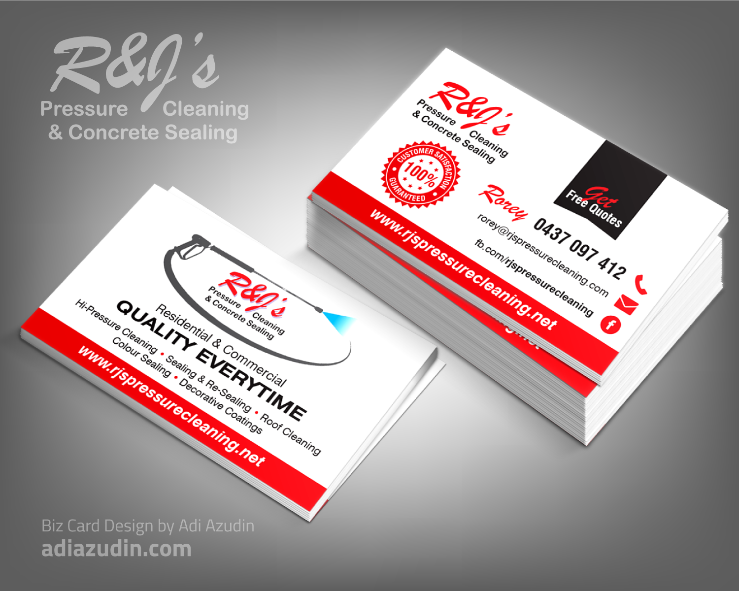 Business Card Design by adiazudin for this project | Design #10127219