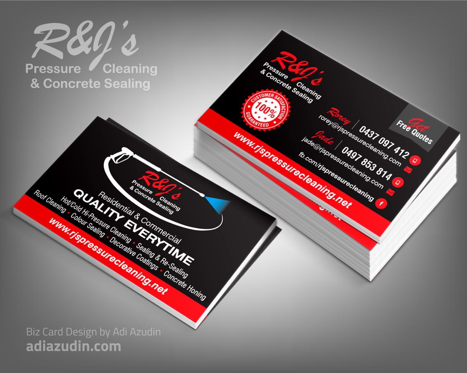 Business Card Design by adiazudin for this project | Design #10260421