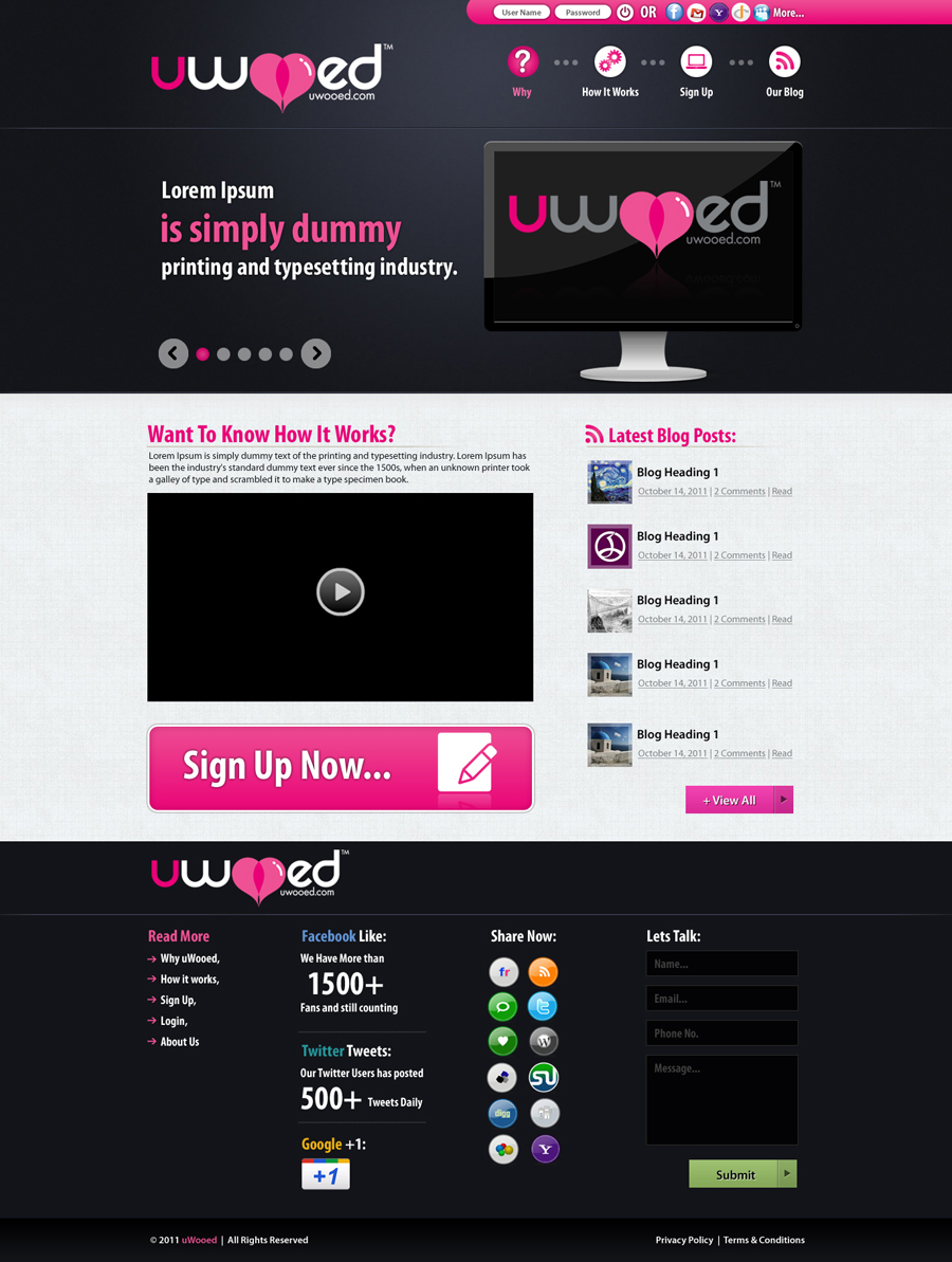 Diseño Web por Kreative Ideaz para este proyecto | Diseño #440830