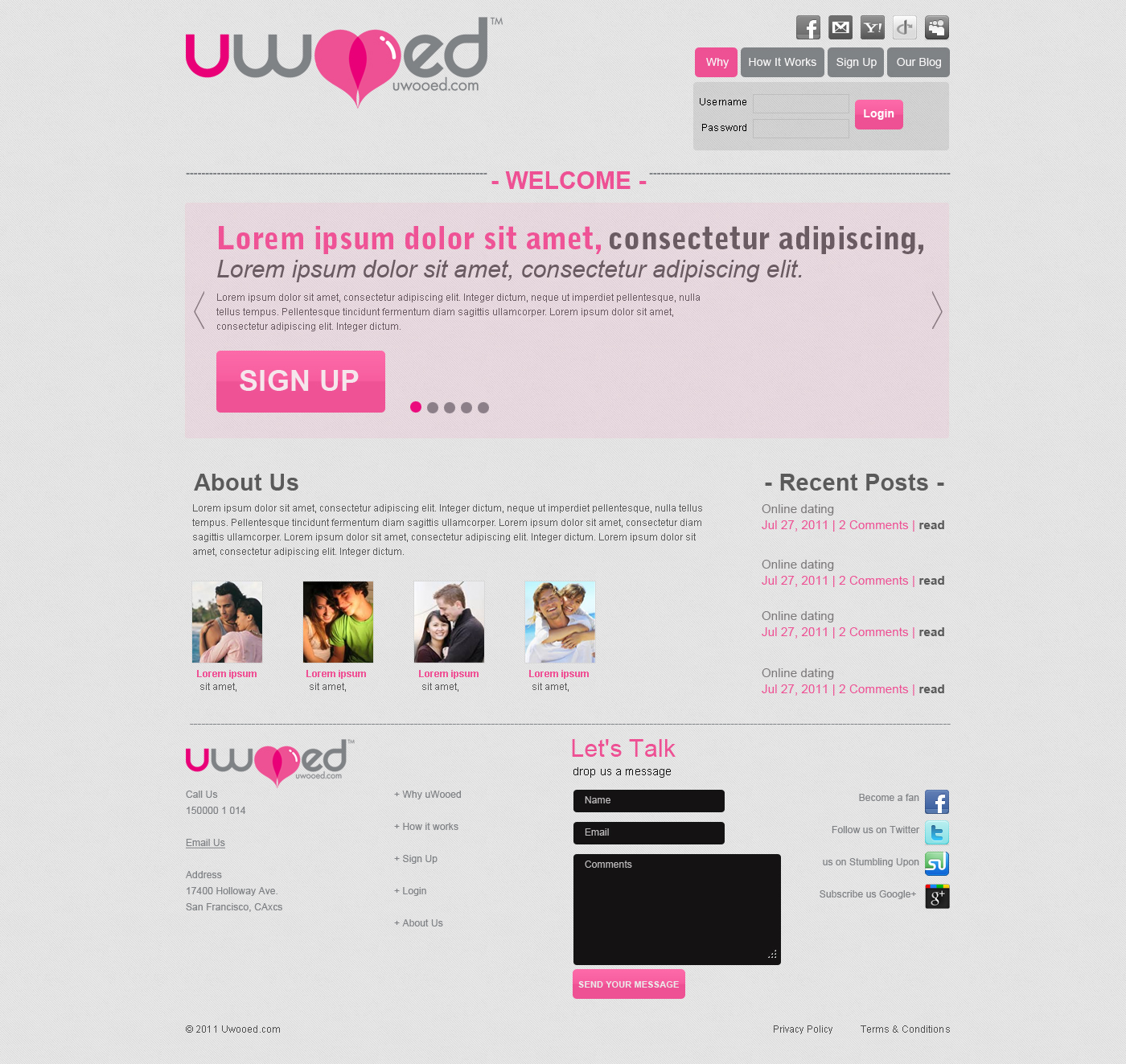 Web Design by ddesign for this project | Design #446109