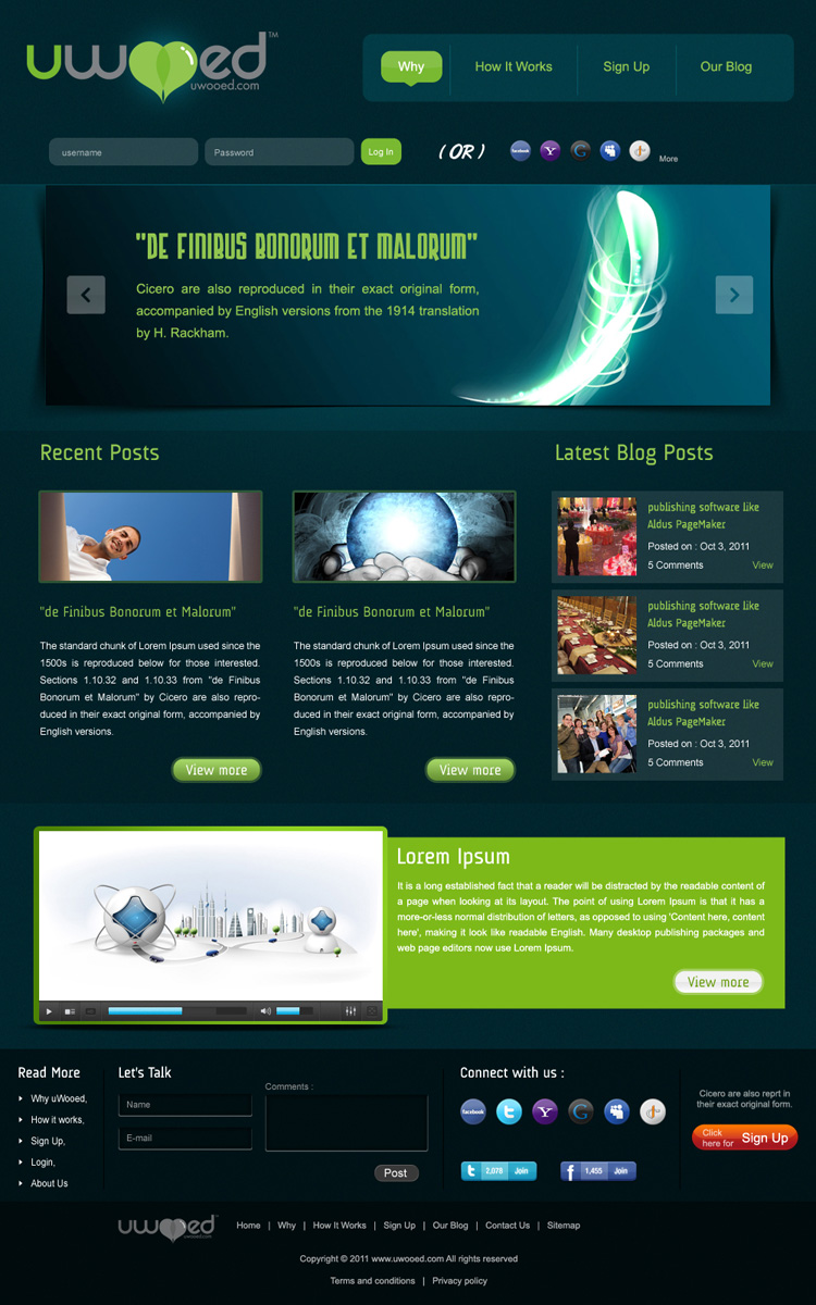 Web Design by pb for this project | Design #440174