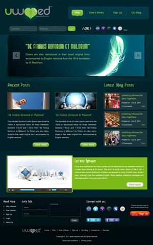 Web Design by pb for this project | Design: #440174
