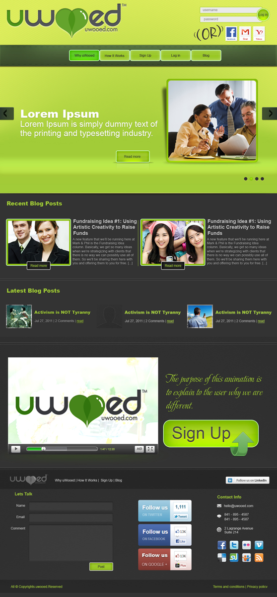 Web-Design von pb für dieses Projekt | Design #440182