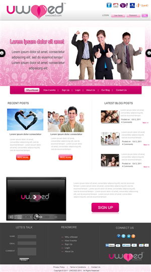 Web Design by pb for this project | Design: #440202