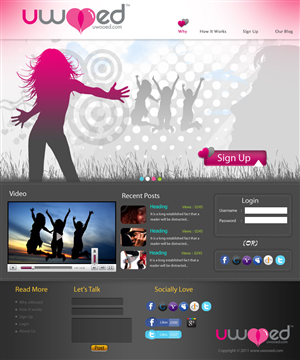 Web Design by pb for this project | Design: #440458