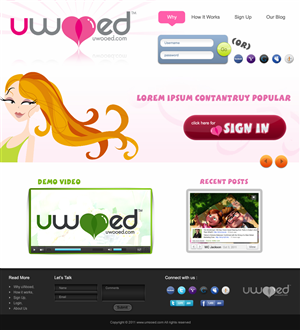 Web Design by pb for this project | Design: #440464