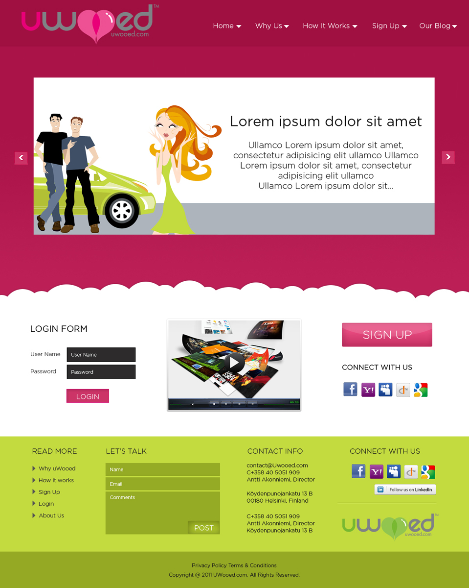Web Design by pb for this project | Design #442769