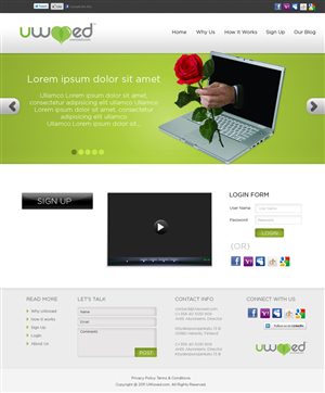 Web Design by pb for this project | Design: #450443
