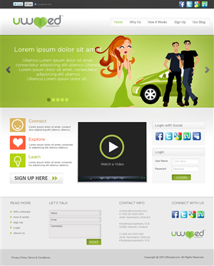 Web Design by pb for this project | Design: #451623