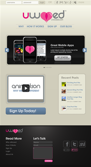 Web Design by Thomann Design for this project | Design: #449958