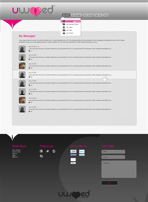 Web Design par Zoe  pour ce projet | Design : #444035