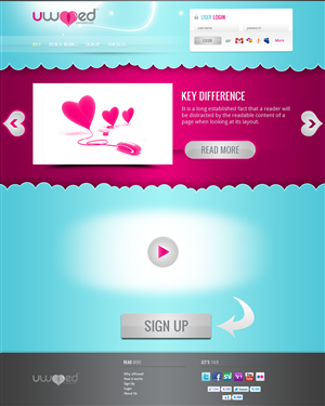 Web Design by gfxanomics for this project | Design: #443220