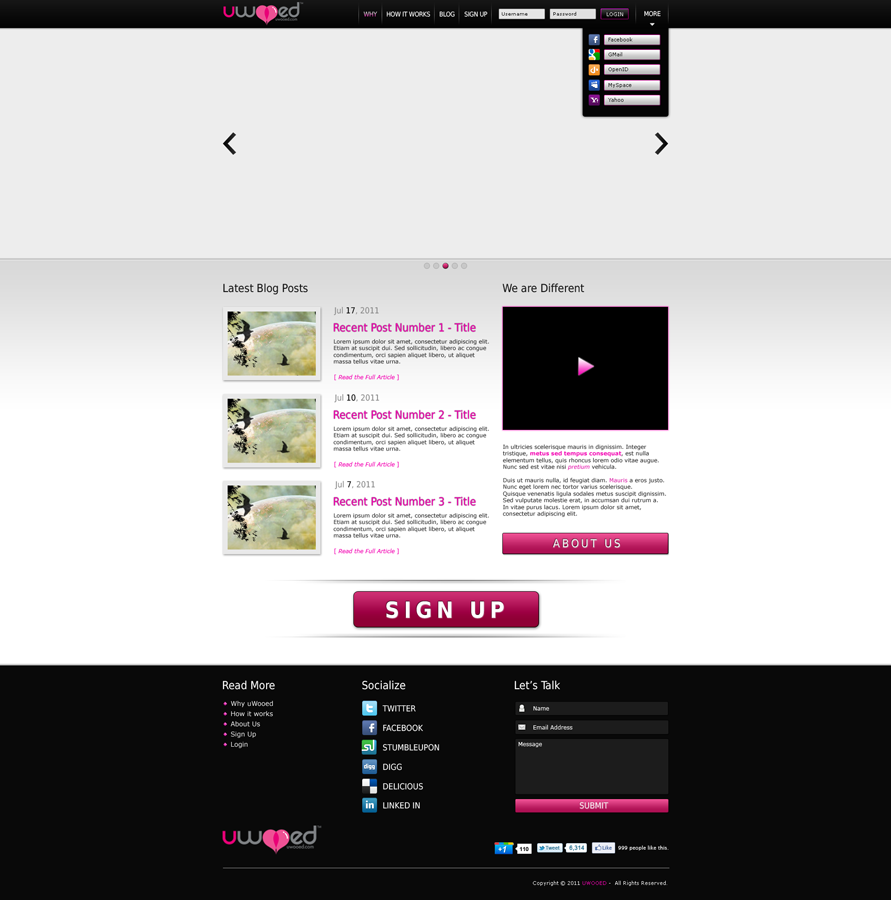 Web Design by Bluxart for this project | Design #441526