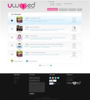 Web Design by enleyetened for this project | Design: #444458