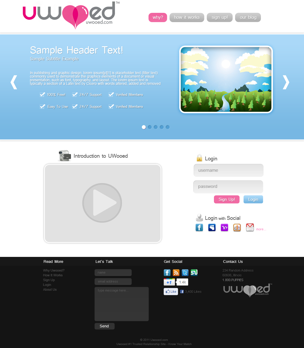 Web Design by enleyetened for this project | Design #449171