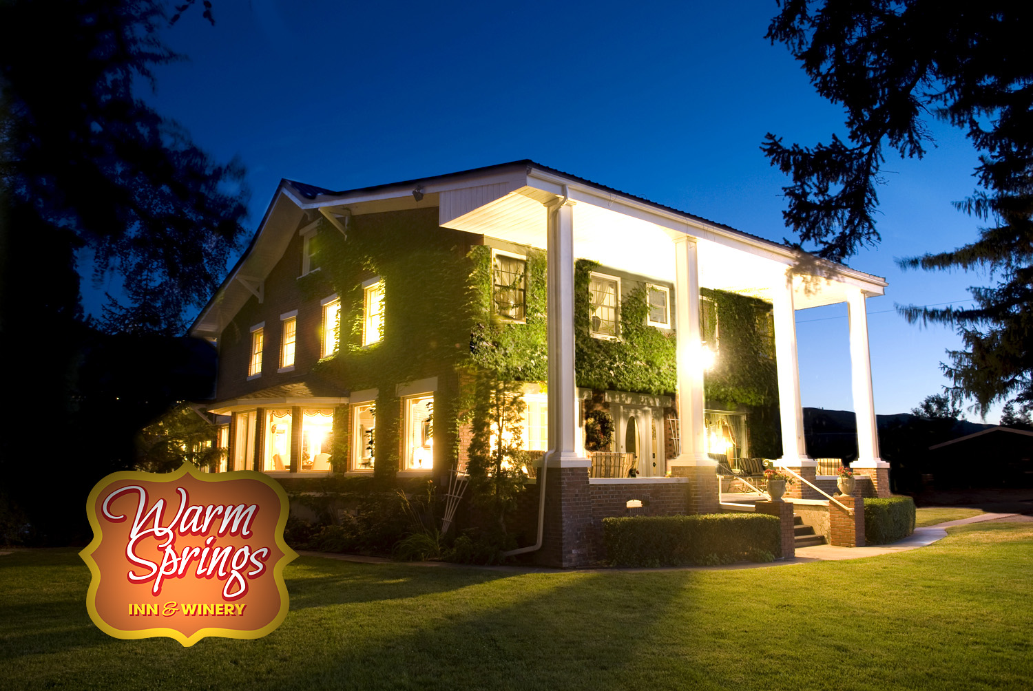 Logo Design by Armandito for Warm Springs Inn & Winery | Design #2183175
