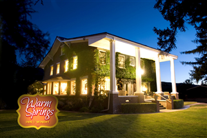 Logo Design by Armandito for Warm Springs Inn & Winery | Design: #2183175
