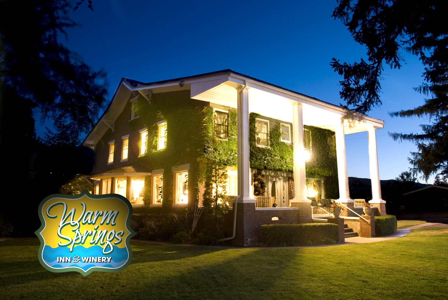Logo Design by Armandito for Warm Springs Inn & Winery | Design #2183210