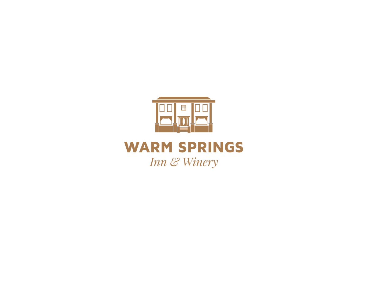 Logo Design by gingko for Warm Springs Inn & Winery | Design #2290321