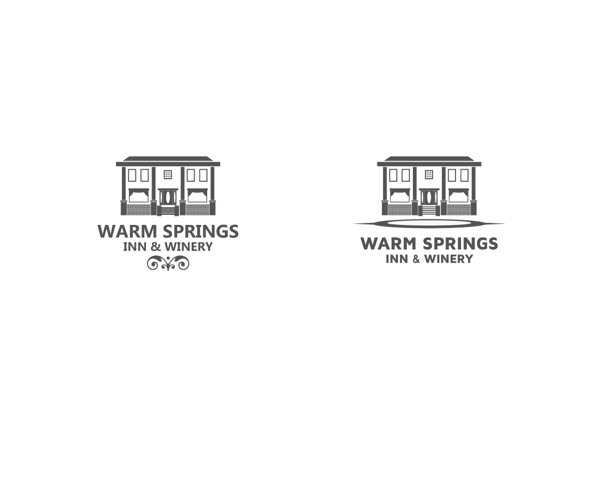 Logo Design by gingko for Warm Springs Inn & Winery | Design #2302465