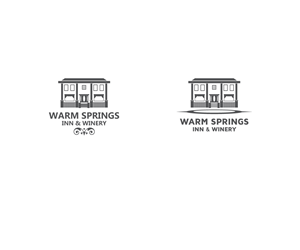 Logo Design by gingko for Warm Springs Inn & Winery | Design: #2302465