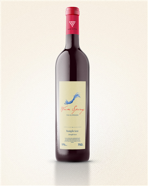 Logo Design by Studio Bella for Warm Springs Inn & Winery | Design: #2154707