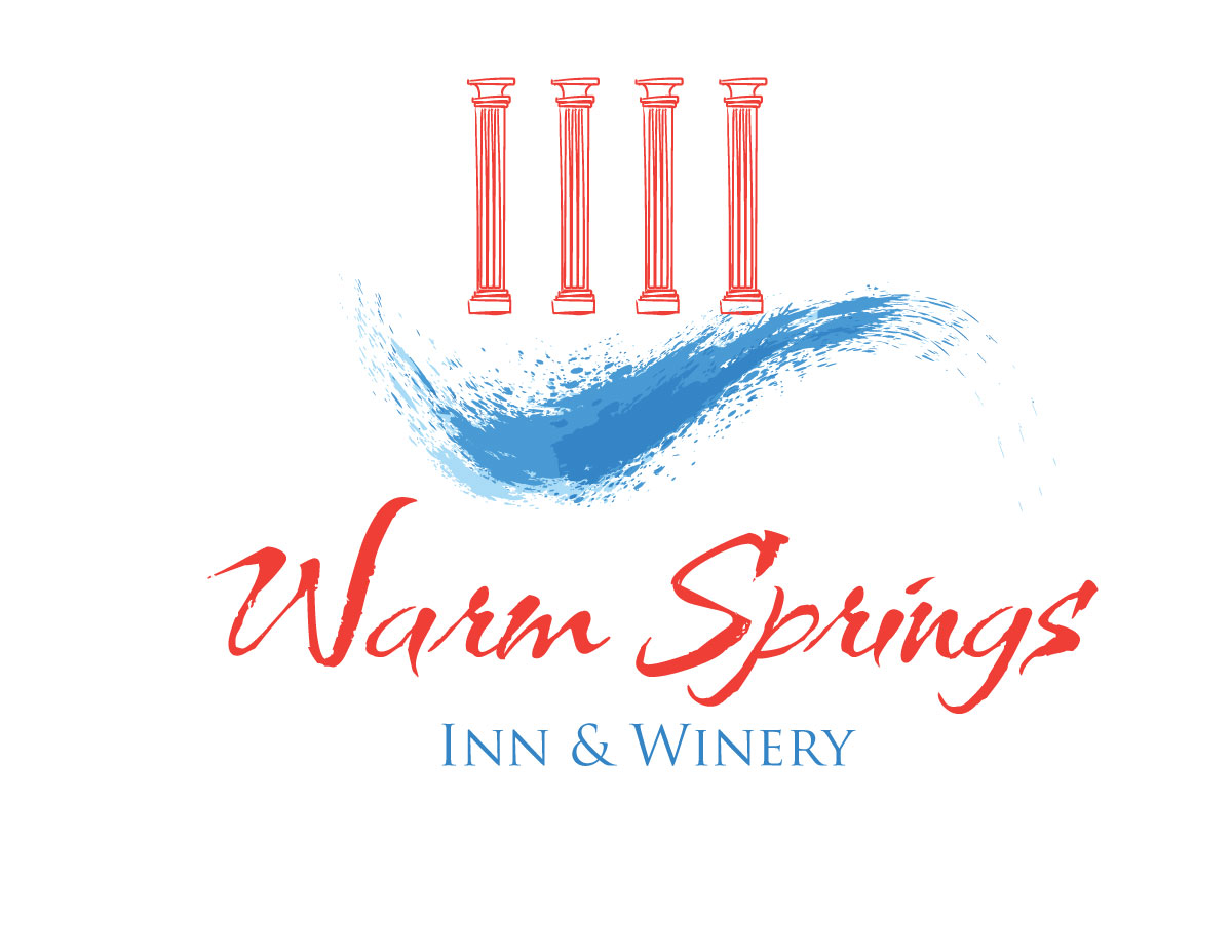 Logo-Design von Studio Bella für Warm Springs Inn & Winery | Design #2177865