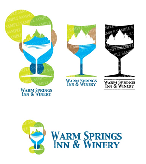 Logo Design by Stefan for Warm Springs Inn & Winery | Design: #2162522