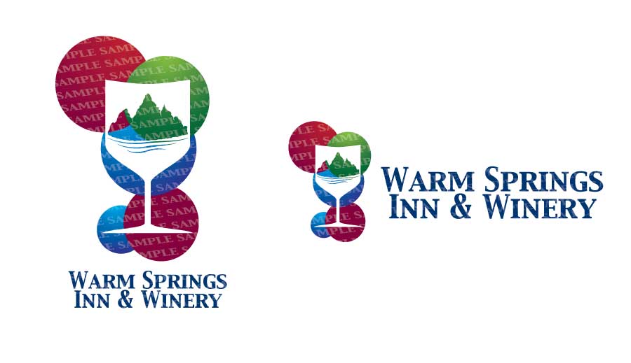 Logo Design by Stefan for Warm Springs Inn & Winery | Design #2162650